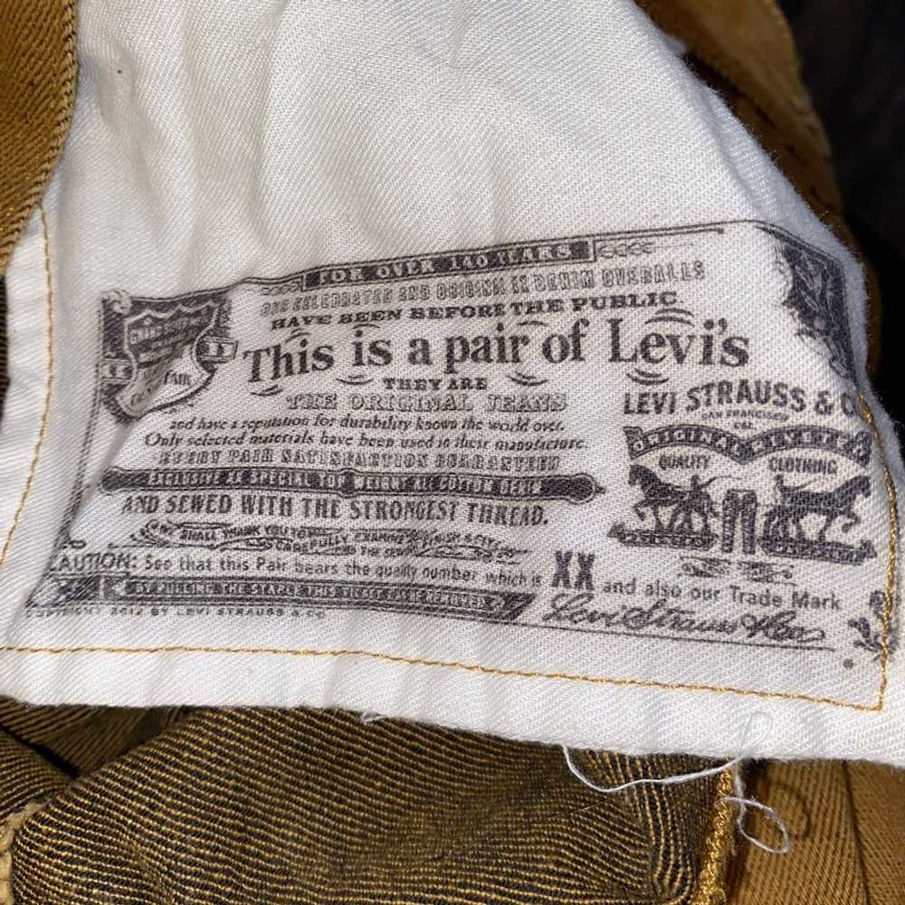 Levi's × Vintage Levi’s Sandstone Brown Jeans - image 7