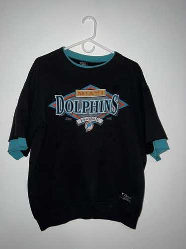 Vintage '92 MIAMI DOLPHINS NFL AFC Salem Sportswear Sweatshirt XL