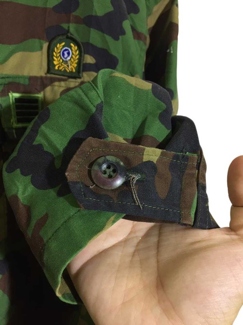 Camo × Military × Vintage Korean Army Camo Jacket… - image 6