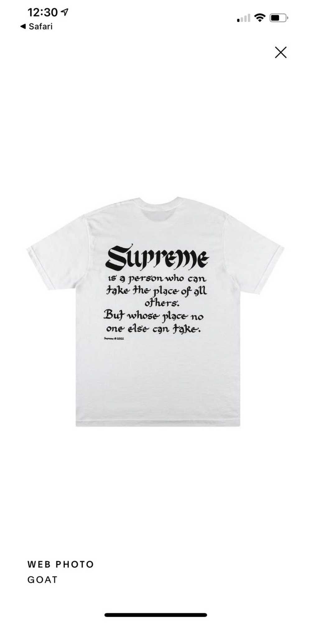 Supreme Supreme Person Tee SS22 - image 2