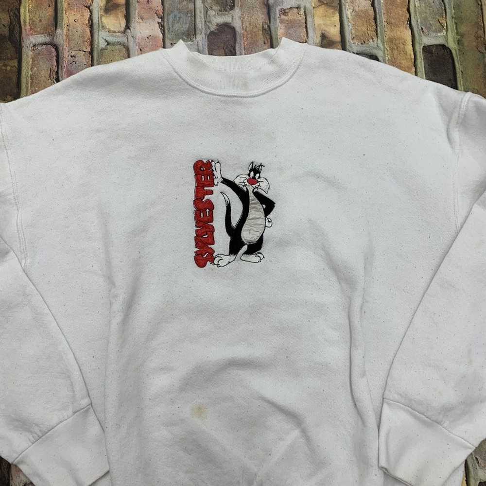 Vintage × Warner Bros Vintage Sylvester sweatshirt - image 3