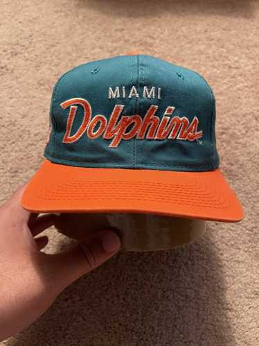 Deadstock Vintage 90s Miami Dolphins Sports Specialties hotsell Script Snapback