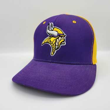 Reebok Minnesota Vikings Yellow And Purple Ball call hat one Size