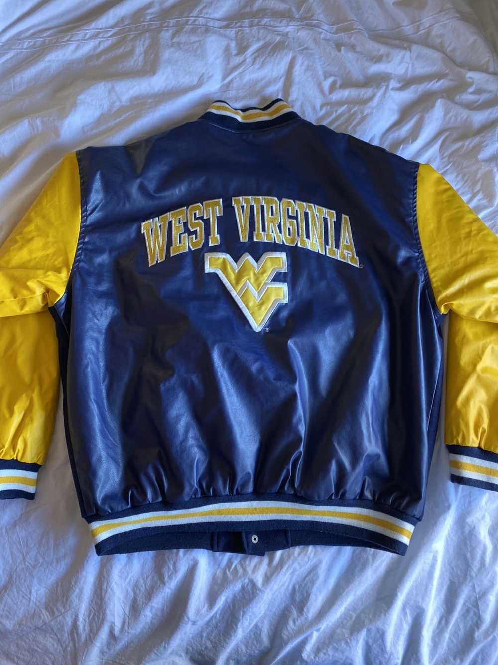 Steve And Barrys × Varsity Jacket West Virginia V… - image 2