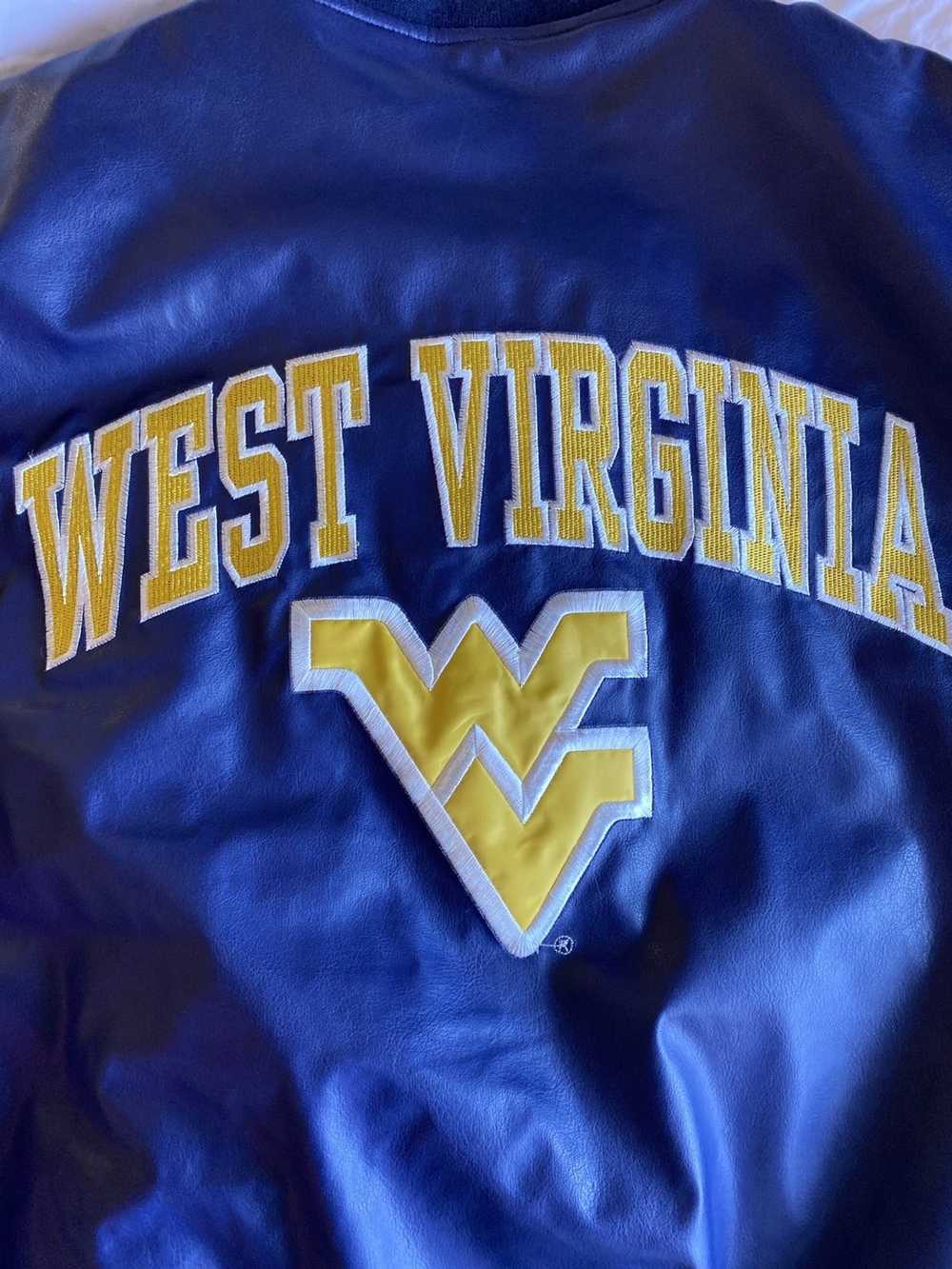 Steve And Barrys × Varsity Jacket West Virginia V… - image 3