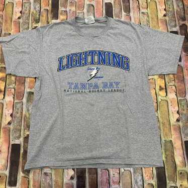 Reebok Tampa Bay Lightning Bolts NHL Hockey Vintage Y2K Jersey