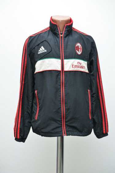 Adidas Soccer Jacket AC Milan Hooded Anthem X13093 Men's Apparel from  Gaponez Sport Gear