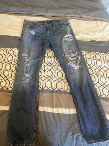 Levi's × Vintage Levi’s 508 Distressed Denim Jeans