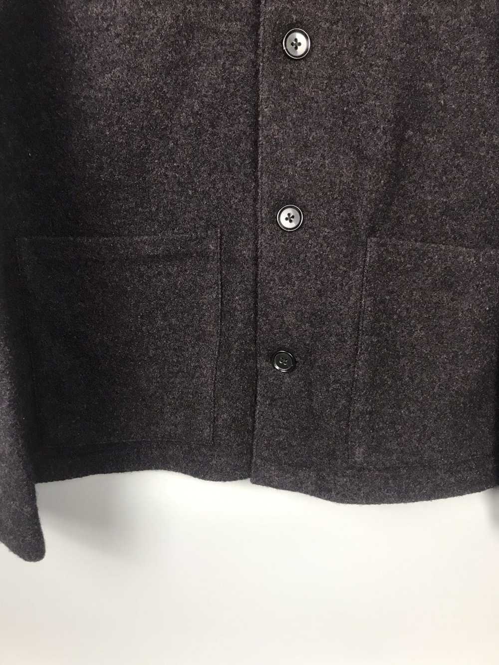 Nn07 Japanese brand x streetwear x wool overshirt - image 4