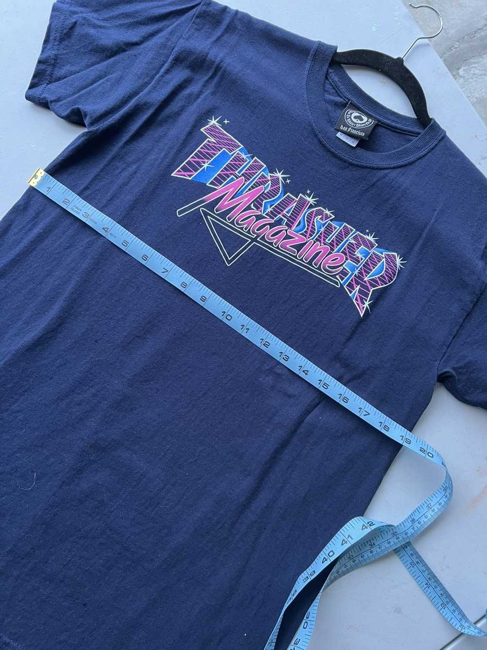 Thrasher Thrasher Magazine Retro Tee M Navy - Sub… - image 4