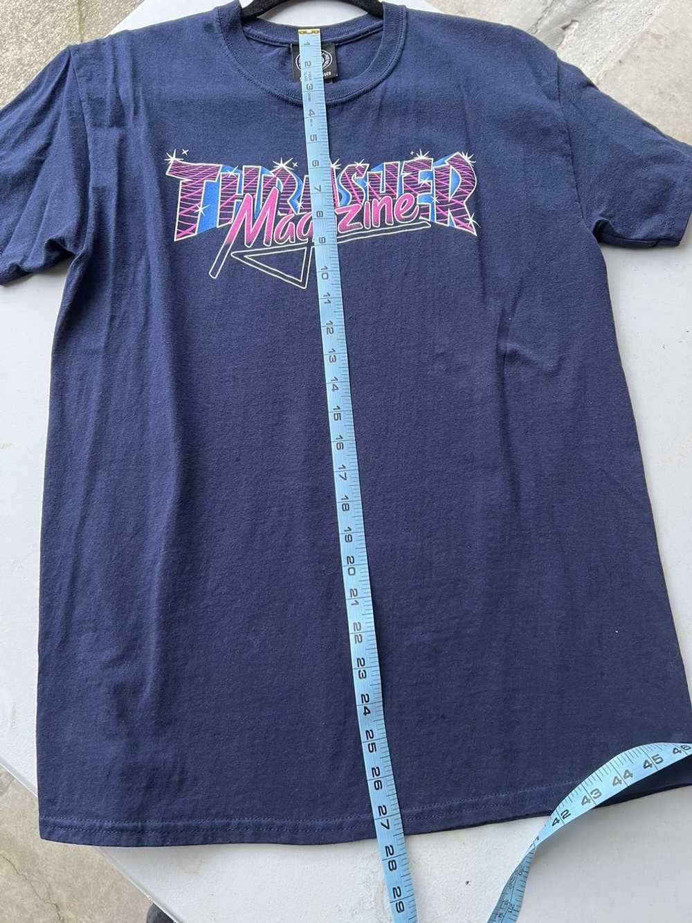 Thrasher Thrasher Magazine Retro Tee M Navy - Sub… - image 5