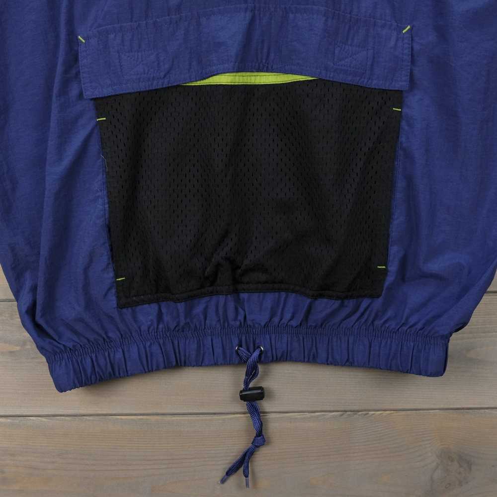 America × Perry Ellis America neon green embroide… - image 4