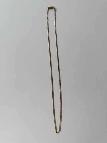 Miansai 3mm Cuban Chain Necklace 14k Gold