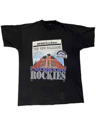 Vintage Vintage Colorado Rockies Stadium NewsPaper