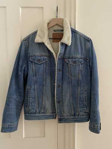 Levi's Levis Sherpa trucker size Small