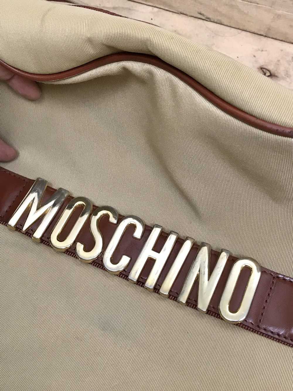 Luxury × Moschino RARE MOSCHINO TRAVEL BAG GENUIN… - image 10