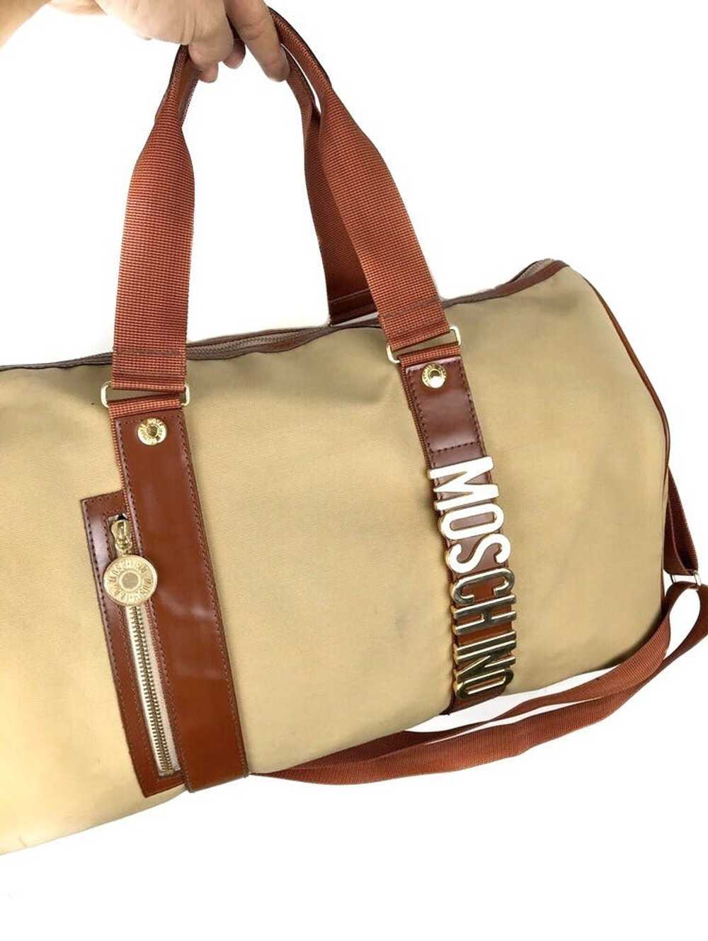 Luxury × Moschino RARE MOSCHINO TRAVEL BAG GENUIN… - image 1