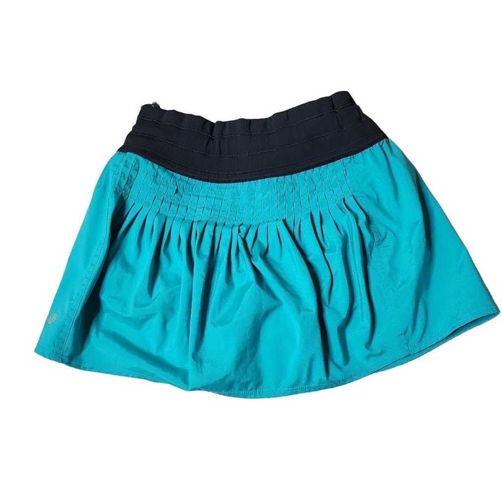 Lululemon Lululemon Revitalize Run Skirt Blue Aqua - image 2
