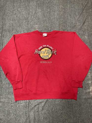 Custom Sweatshirt × Hard Rock Cafe × Vintage Vinta
