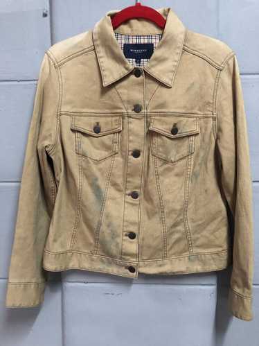 Burberry × Denim Jacket × Free Style Rare Jeans M… - image 1