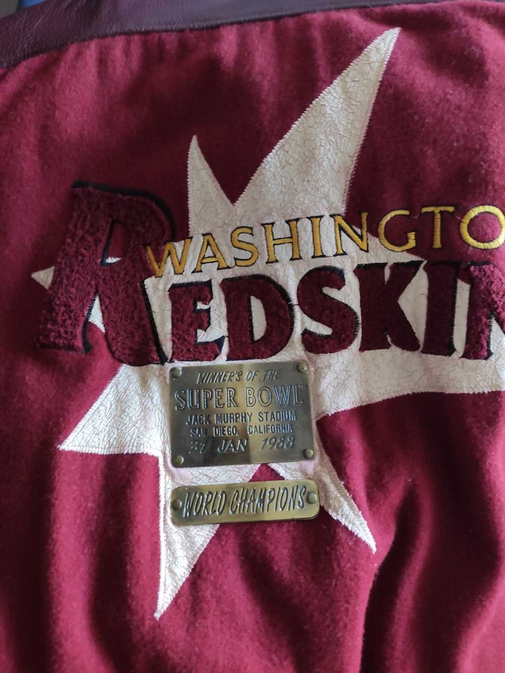 NFL REDSKINS WASHINGTON CAMPRI VINTAGE BOMBER - image 8