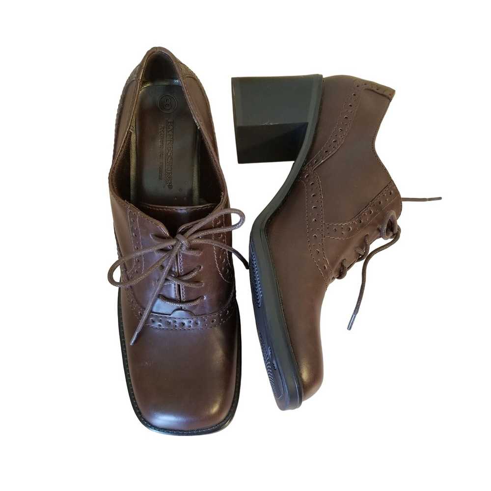 The Unbranded Brand Expressions 8M Brown Shoes Ch… - image 1