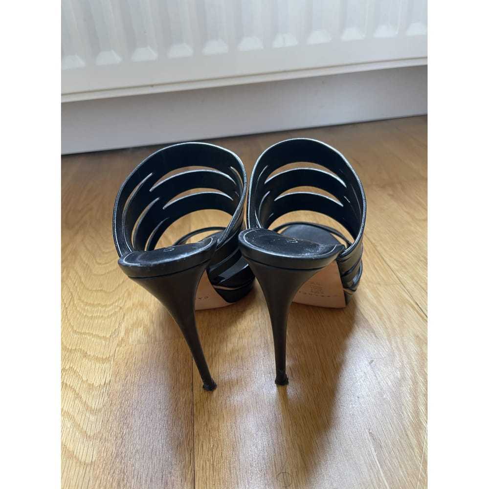Casadei Leather mules - image 5