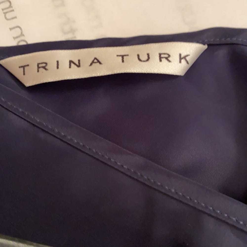 Trina Turk Silk mini dress - image 10