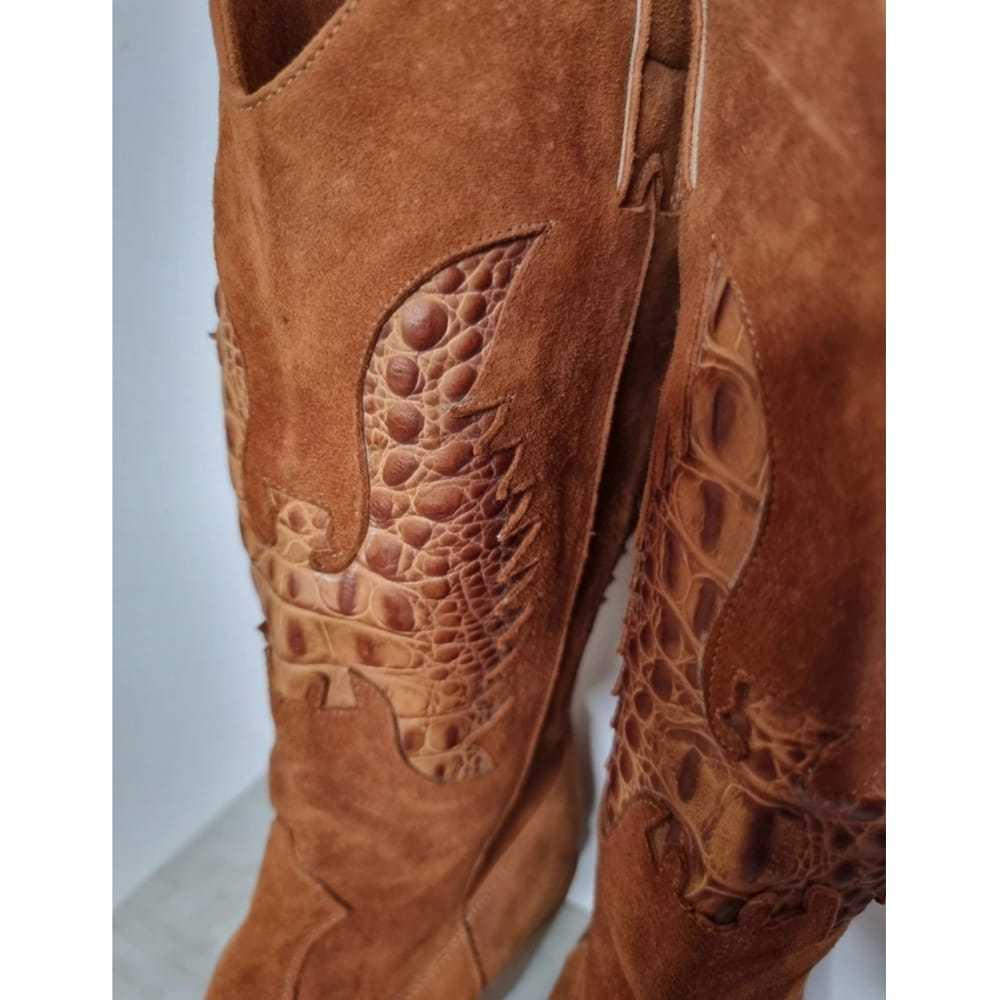 Gianni Bravo Leather cowboy boots - image 10