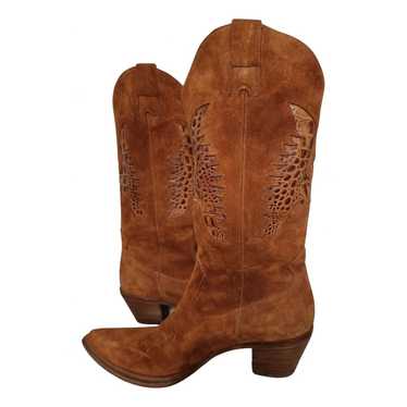 Gianni Bravo Leather cowboy boots - image 1