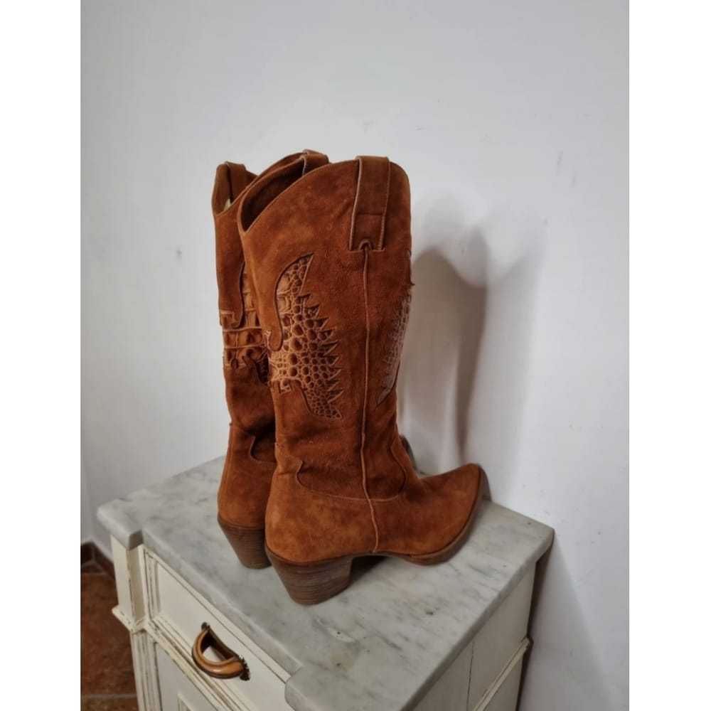 Gianni Bravo Leather cowboy boots - image 2