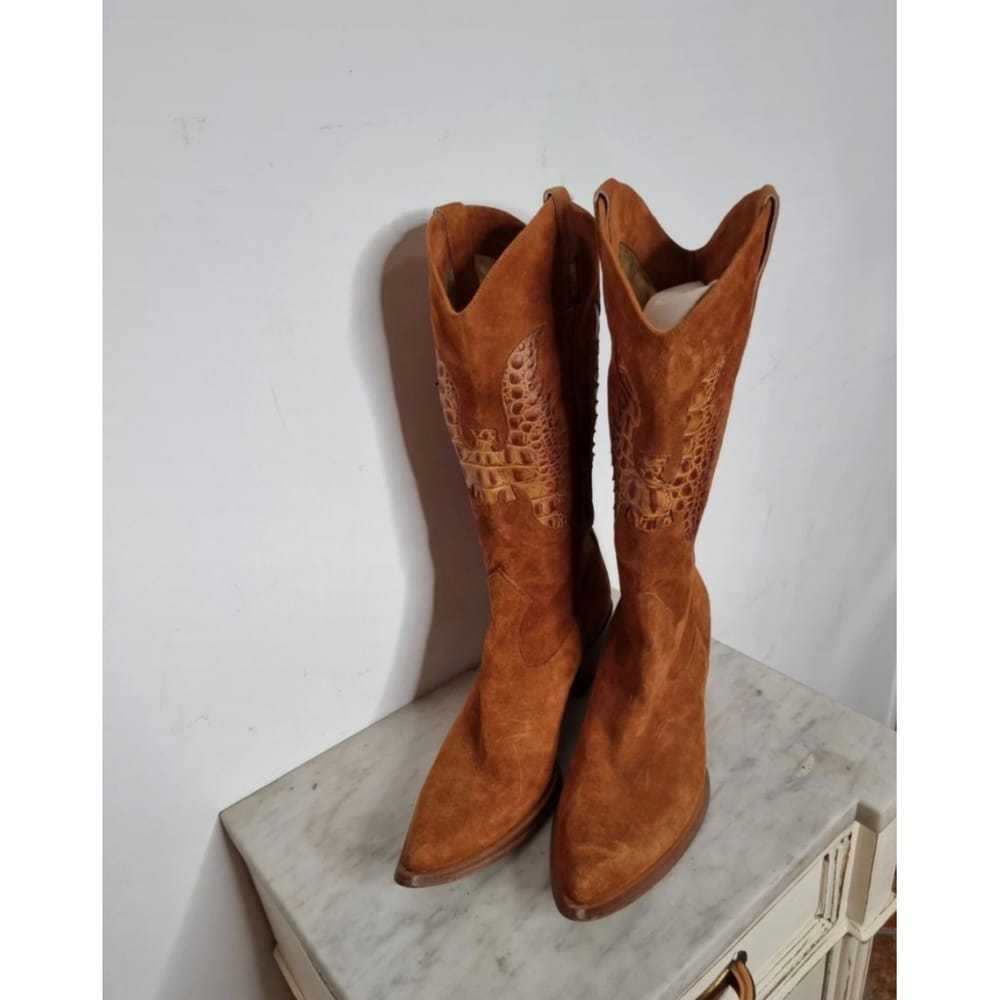 Gianni Bravo Leather cowboy boots - image 3