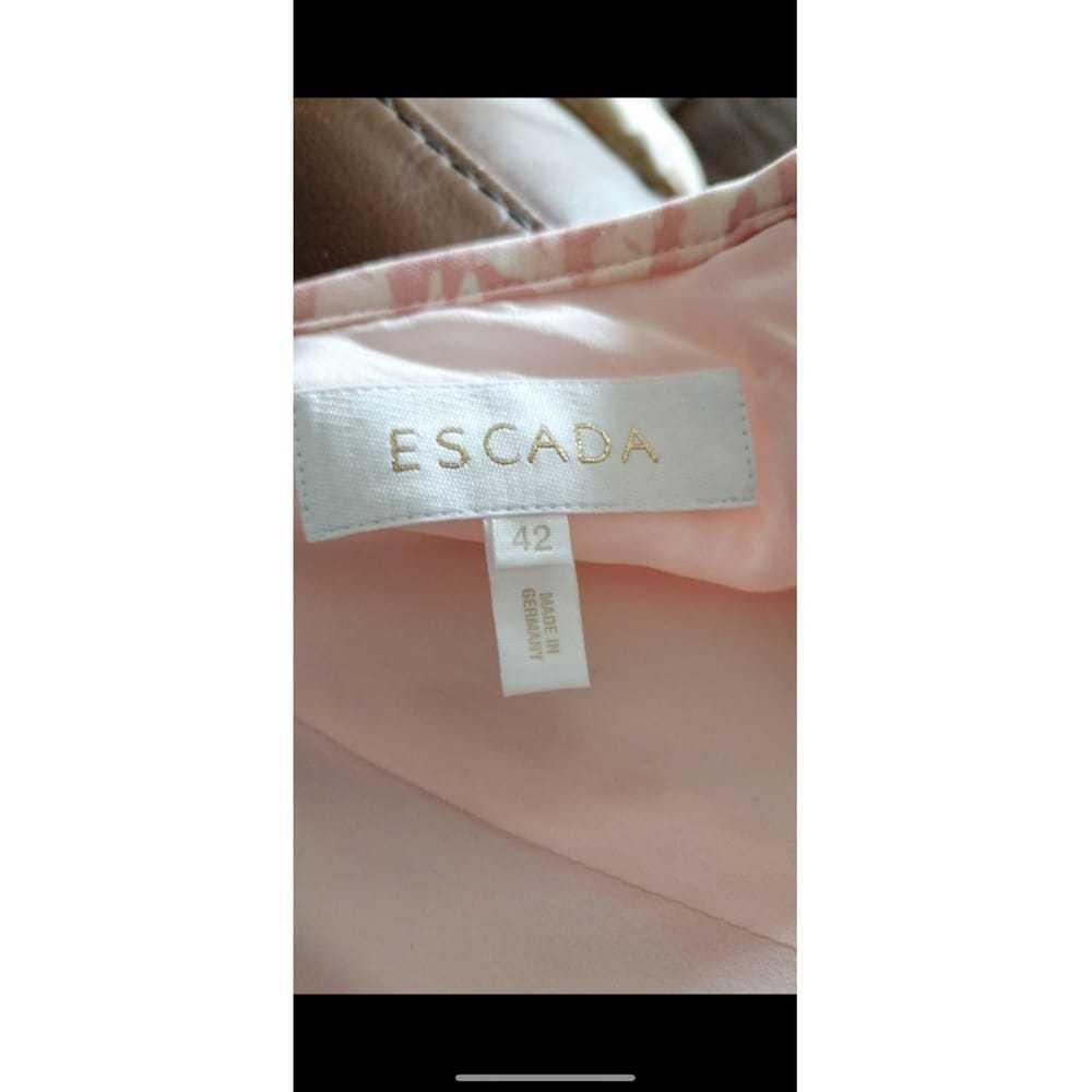 Escada Silk mid-length dress - image 4