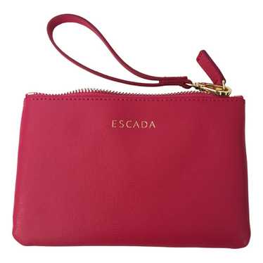 Escada Leather clutch bag - image 1