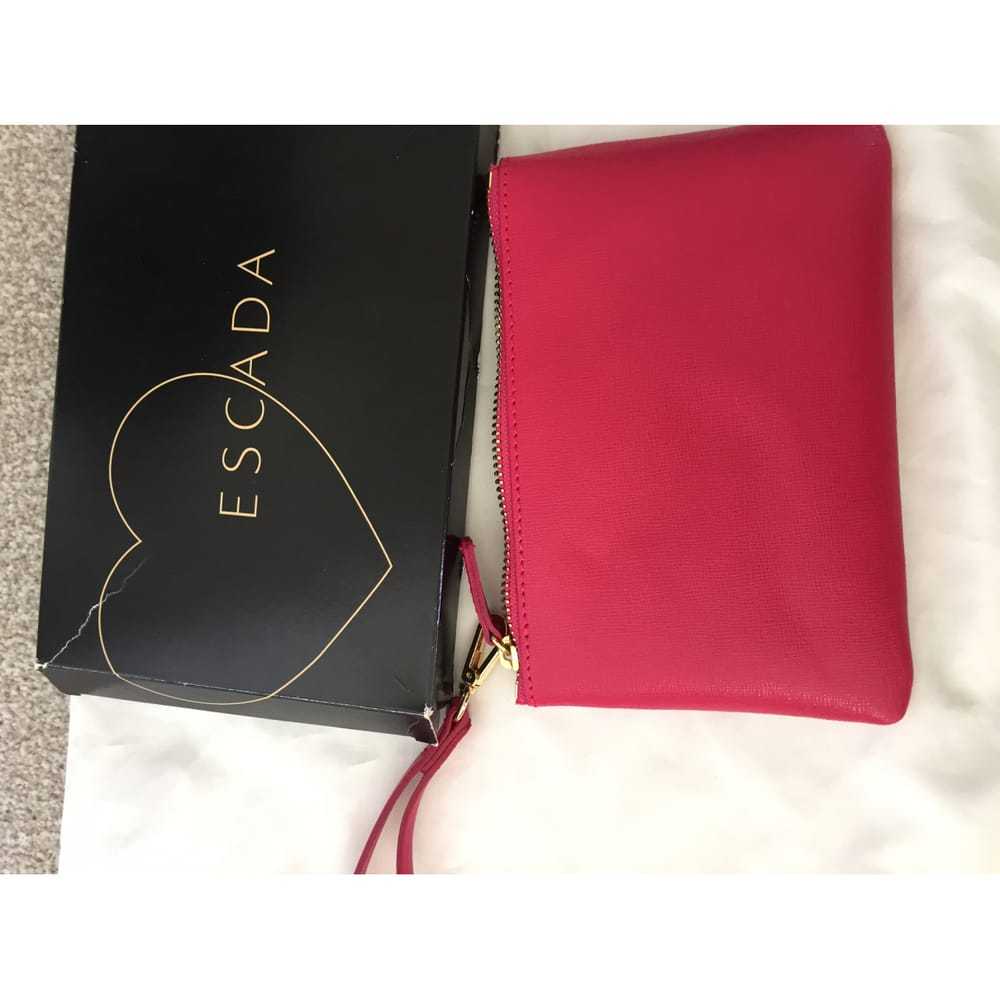 Escada Leather clutch bag - image 2