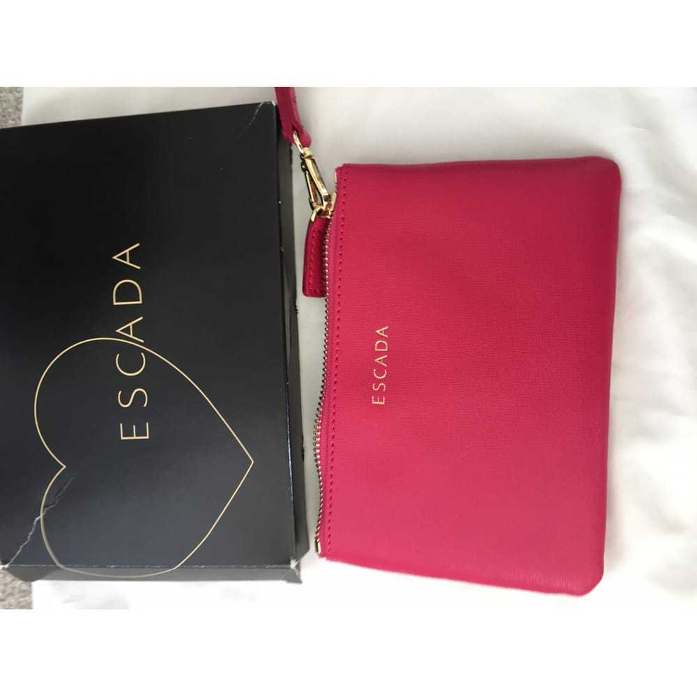 Escada Leather clutch bag - image 4