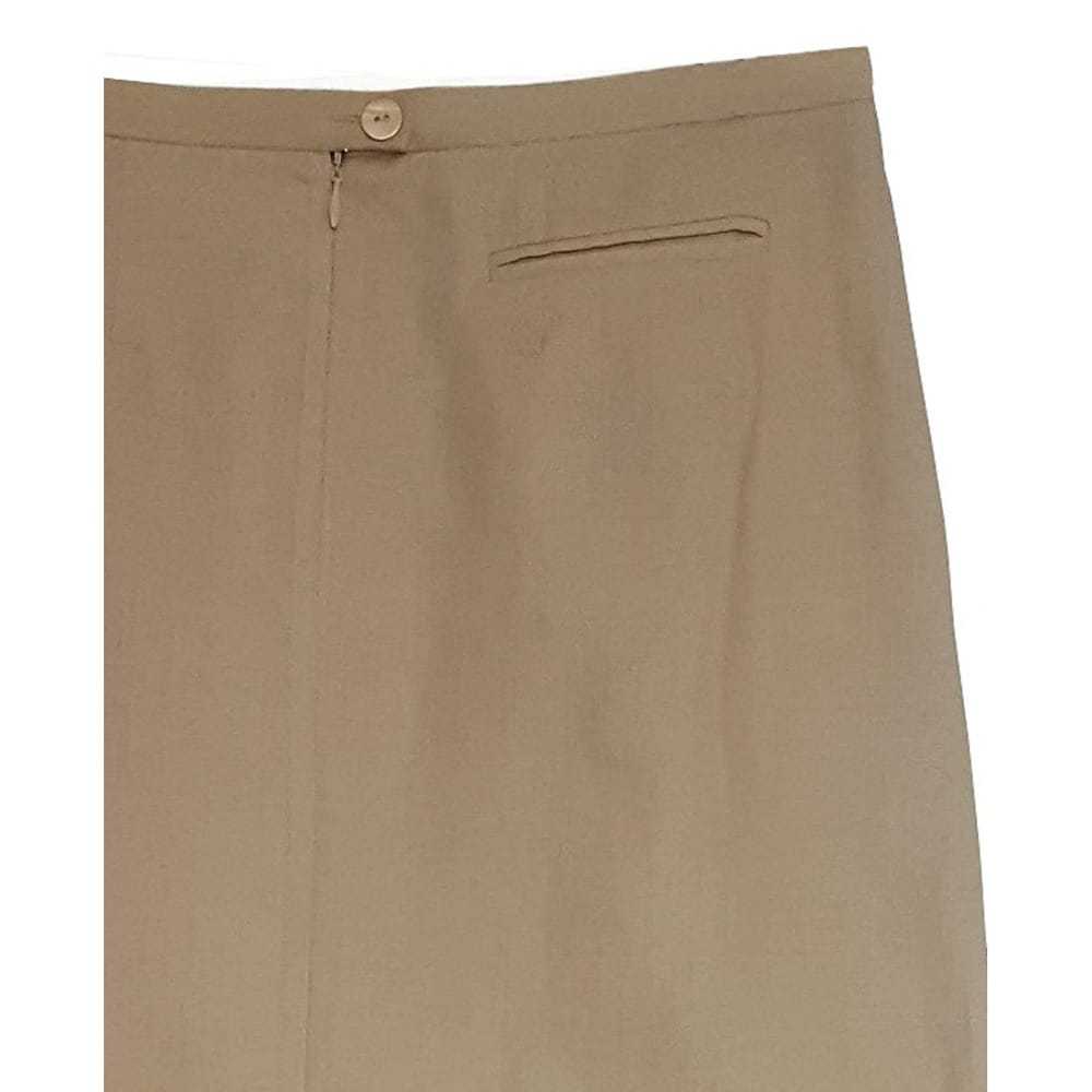 Valentino Garavani Linen mid-length skirt - image 5