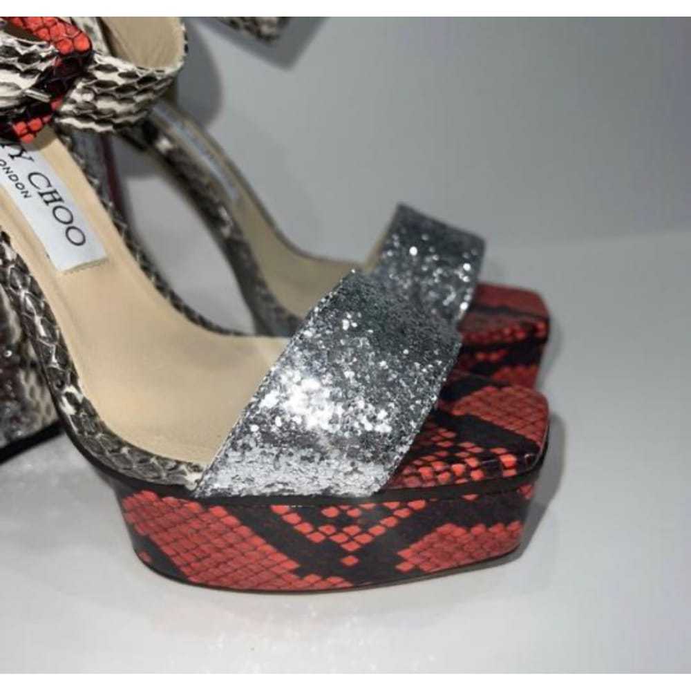 Jimmy Choo Glitter heels - image 12