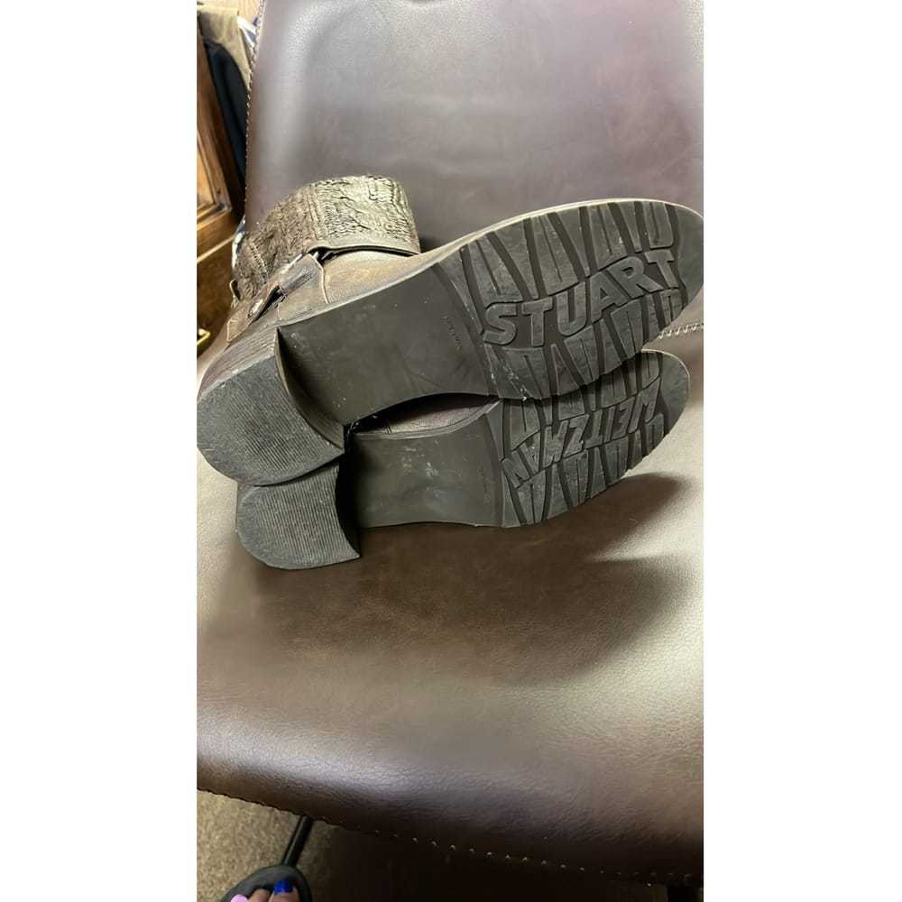 Stuart Weitzman Leather ankle boots - image 5