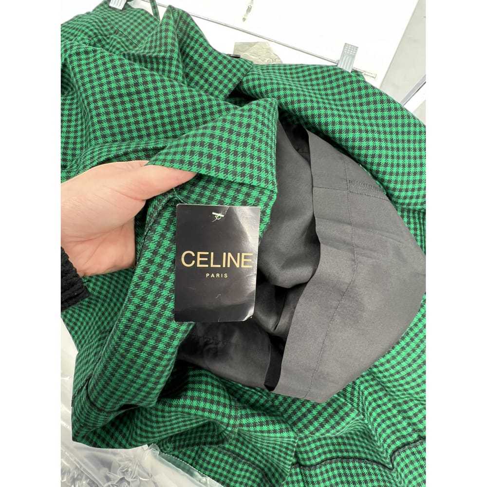 Celine Wool mid-length skirt - image 7