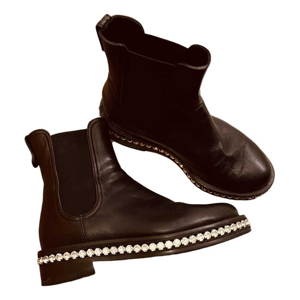 Le Silla Leather biker boots - image 1