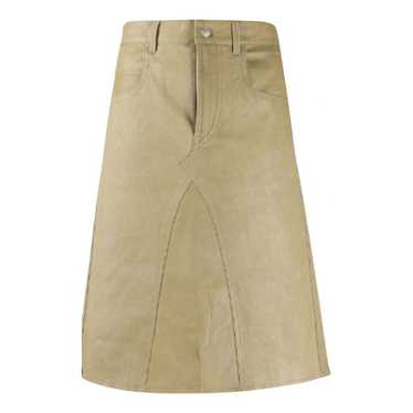 Isabel Marant Etoile Leather mid-length skirt - image 1