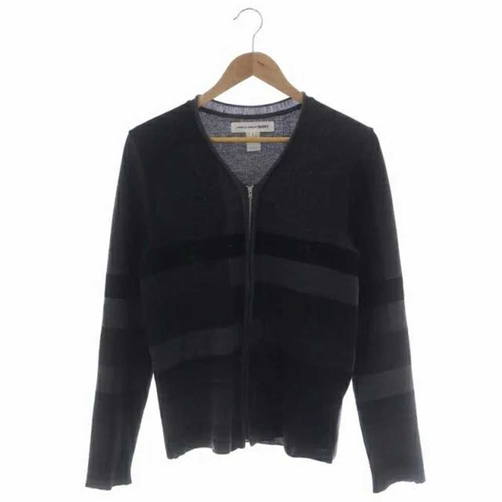 Comme des Garcons Sweater Gray Zip-up Cardigan Wo… - image 1