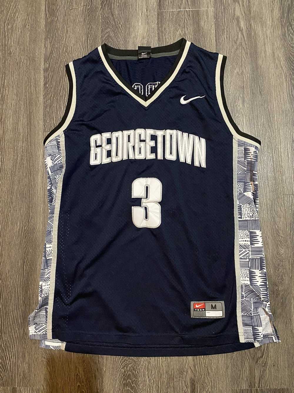 Nike × Vintage Allen Iverson Georgetown College J… - image 1