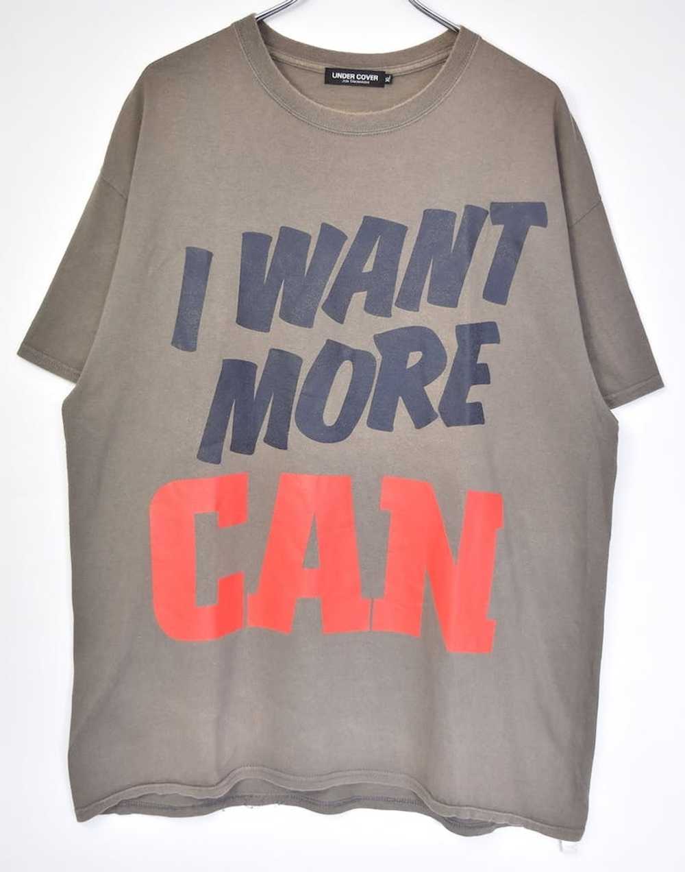 Undercover UNDERCOVER “I Want More Can” Graphic T… - image 2