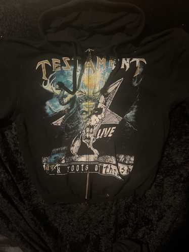 Band Tees Testament hoodie