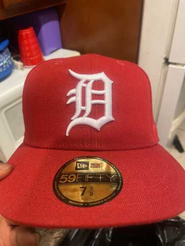 New Era Detroit Tigers White on Red 59FIFTY Men’s 
