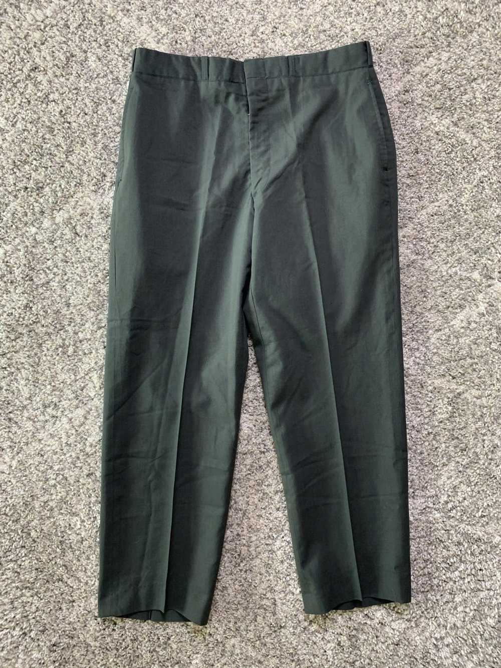 Military × Vintage Vintage 70s Military Pants Woo… - image 1