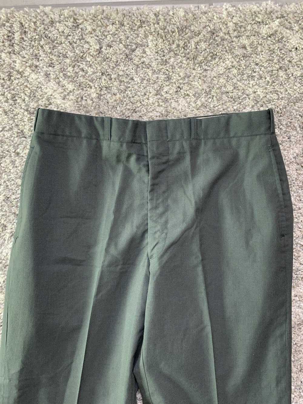 Military × Vintage Vintage 70s Military Pants Woo… - image 3