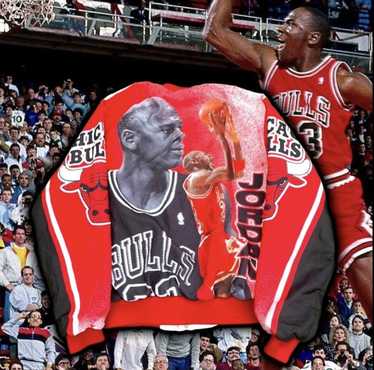90s Chalk Line Chicago Bulls NBA Hot Hoops satin jacket size XL – Mr.  Throwback NYC